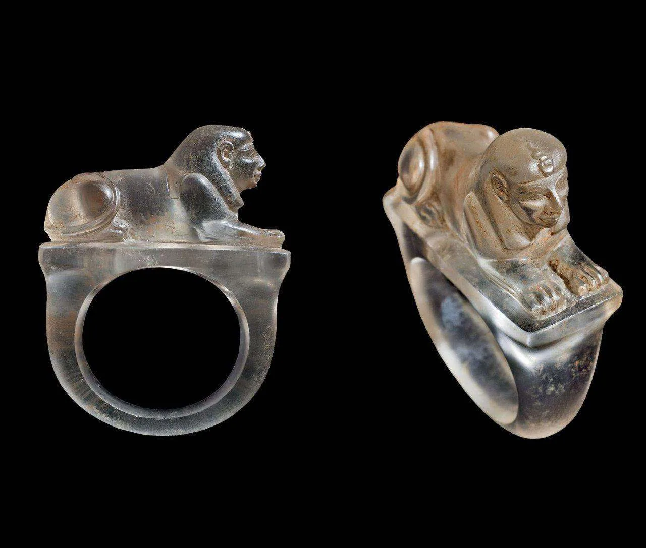 Хрустальное кольцо из Древнего Египта, 1295-1069 гг. до нашей эры.