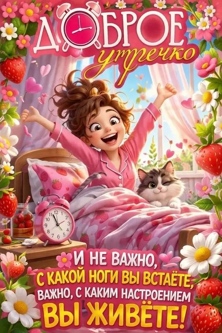 С добрым утром! Самого доброго и чудесного настроения