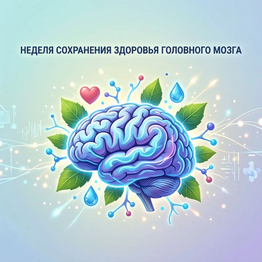 🎉 Неделя сохранения здоровья головного мозга! 🎉
22 июля — Всемирный день мозга, и мы в Калужской о