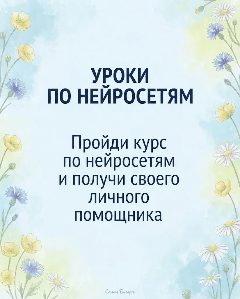 УРОКИ ПО НЕЙРОСЕТЯМ
