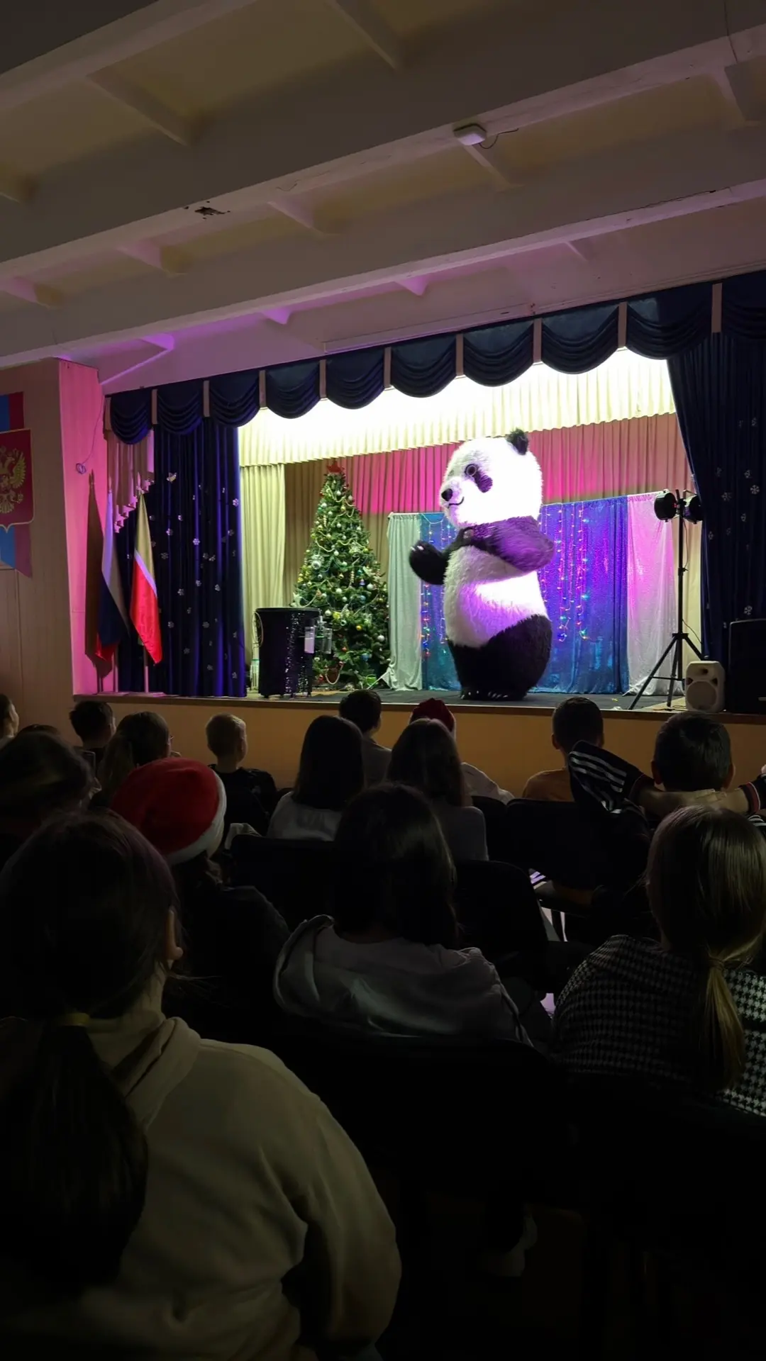 Новогодние праздники продолжаются🎄  Для наших 5-6 классов прошло волшебное новогоднее представление!