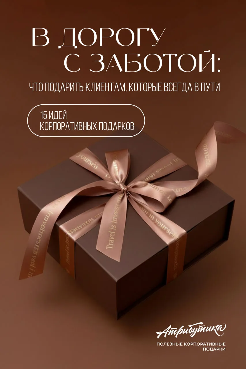Что подарить клиентам и партнёрам, которые всегда в пути?