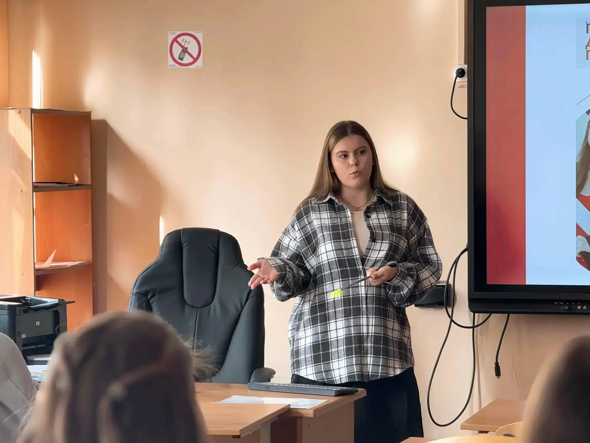 💫 В корпусе старшей школы у нас состоялась очень познавательная и вдохновляющая встреча.   ❤️ К ребя