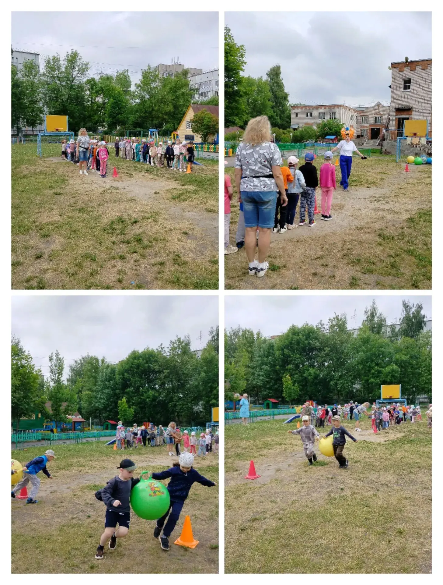 #ЛетоСпортНаУлице
#ОтличноеНастроение

😊Веселые старты - веселый понедельник!
  Сегодня состоялась 
