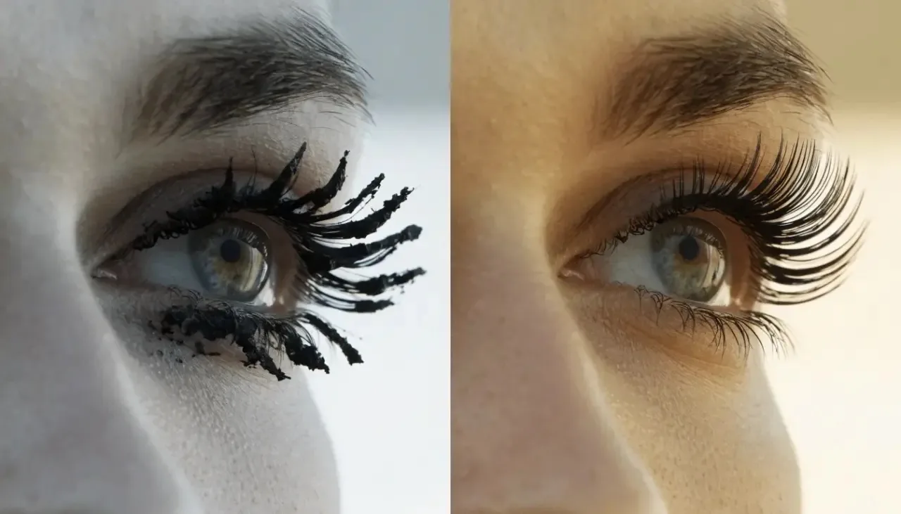 ПОЧЕМУ ДАЖЕ НОВАЯ ТУШЬ ЛОЖИТСЯ КОМОЧКАМИ? 👁️🤯