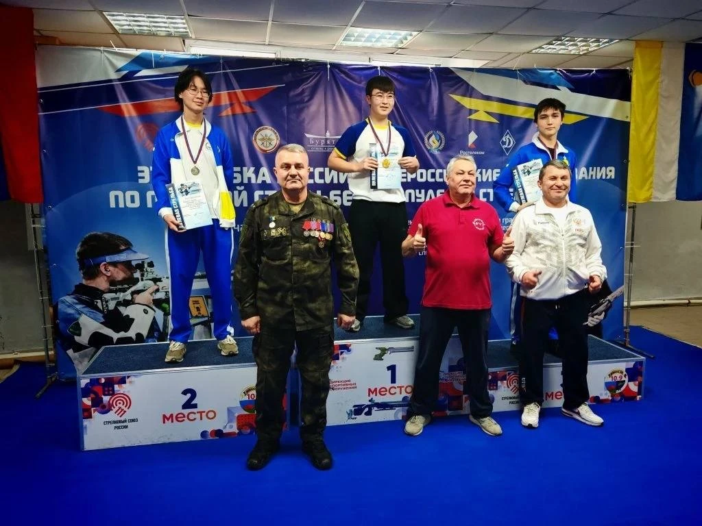 Цэдашиев Булат - победитель Чемпионата и Первенства Республики Бурятия по пулевой стрельбе! 🏆🥇🙌  На 