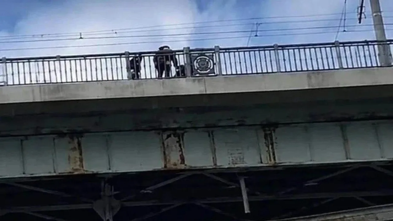 Спасатели предотвратили попытку суицида на Октябрьском мосту в Новосибирске