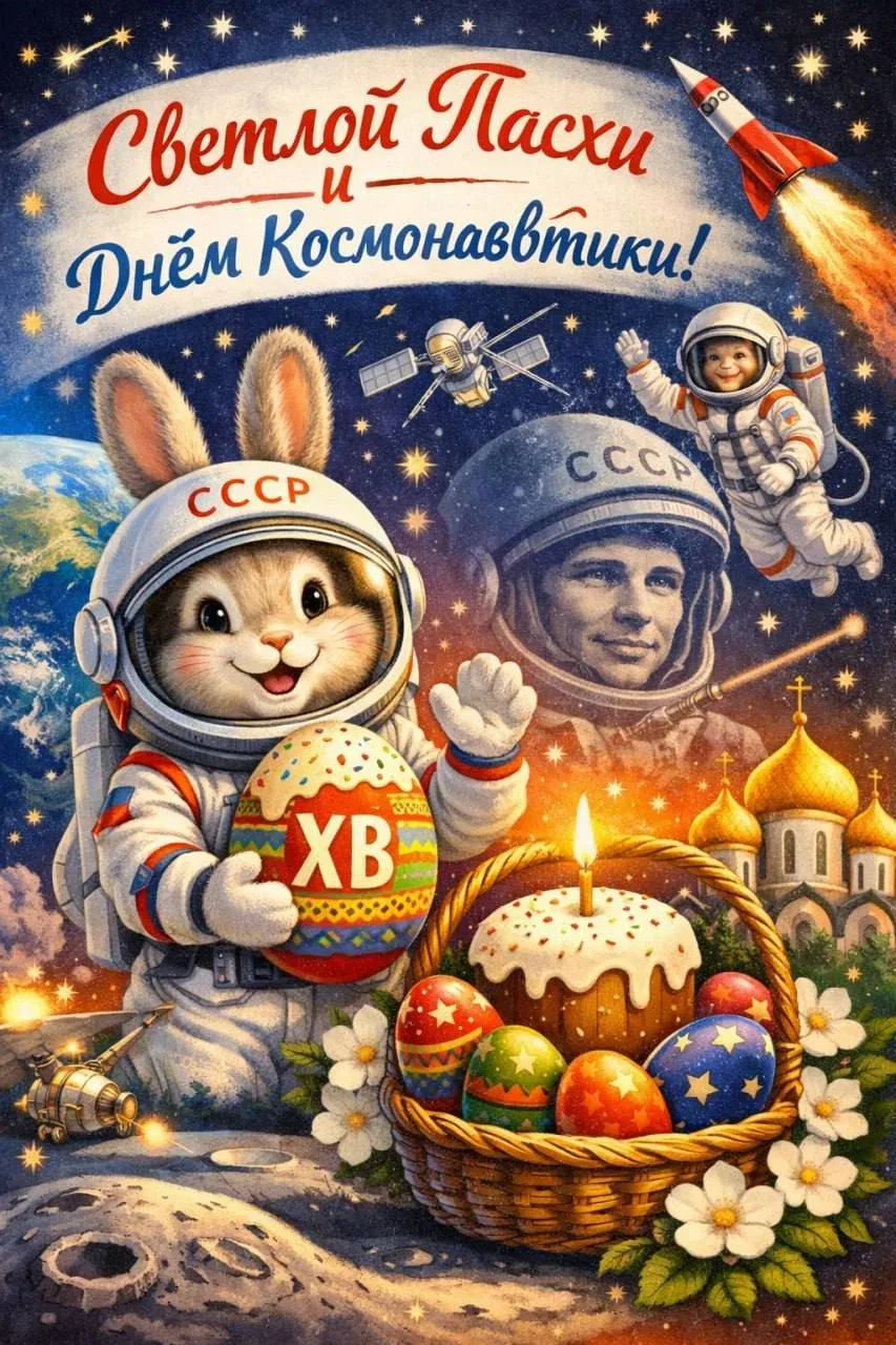 С Праздником Святой Пасхи!
