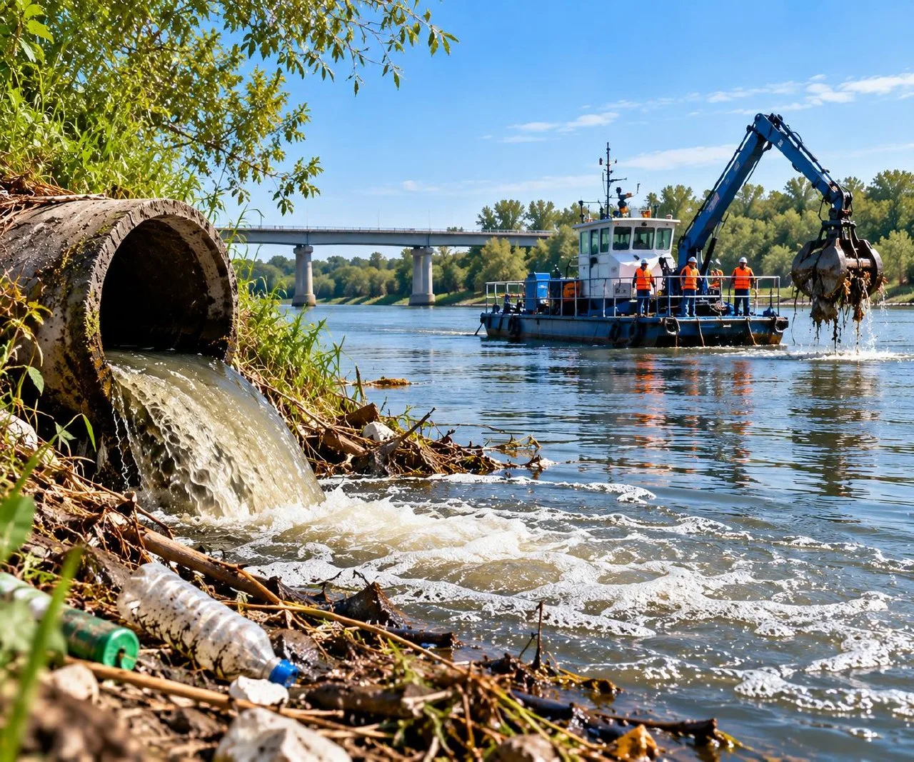 💧 Кубань: незаконные врезки и уборка берегов