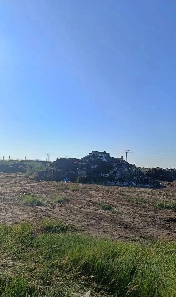 🧹На территории Октябрьского территориального подразделения проведена буртовка свалки — мероприятие 
