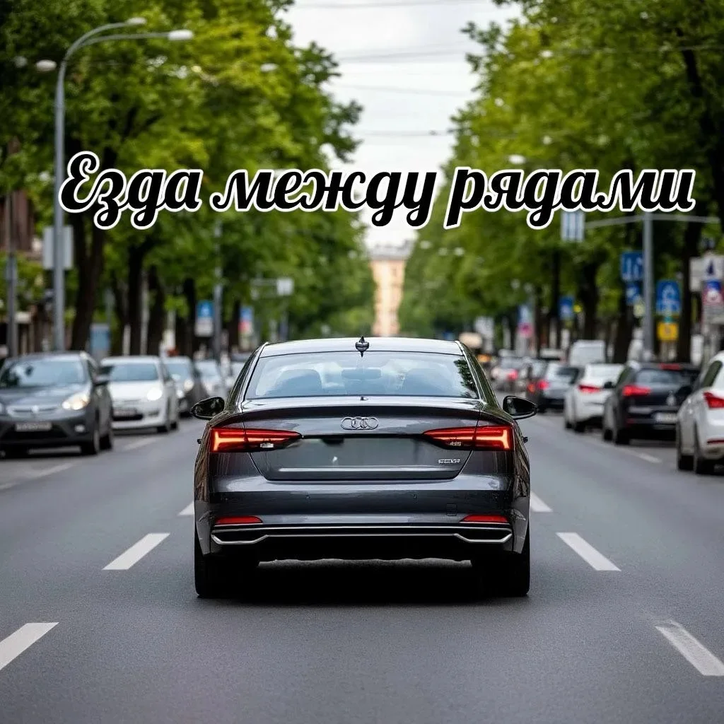 ⚠️Езда между рядами: правомерность и последствия.
Для регулирования дорожного движения и обеспечения