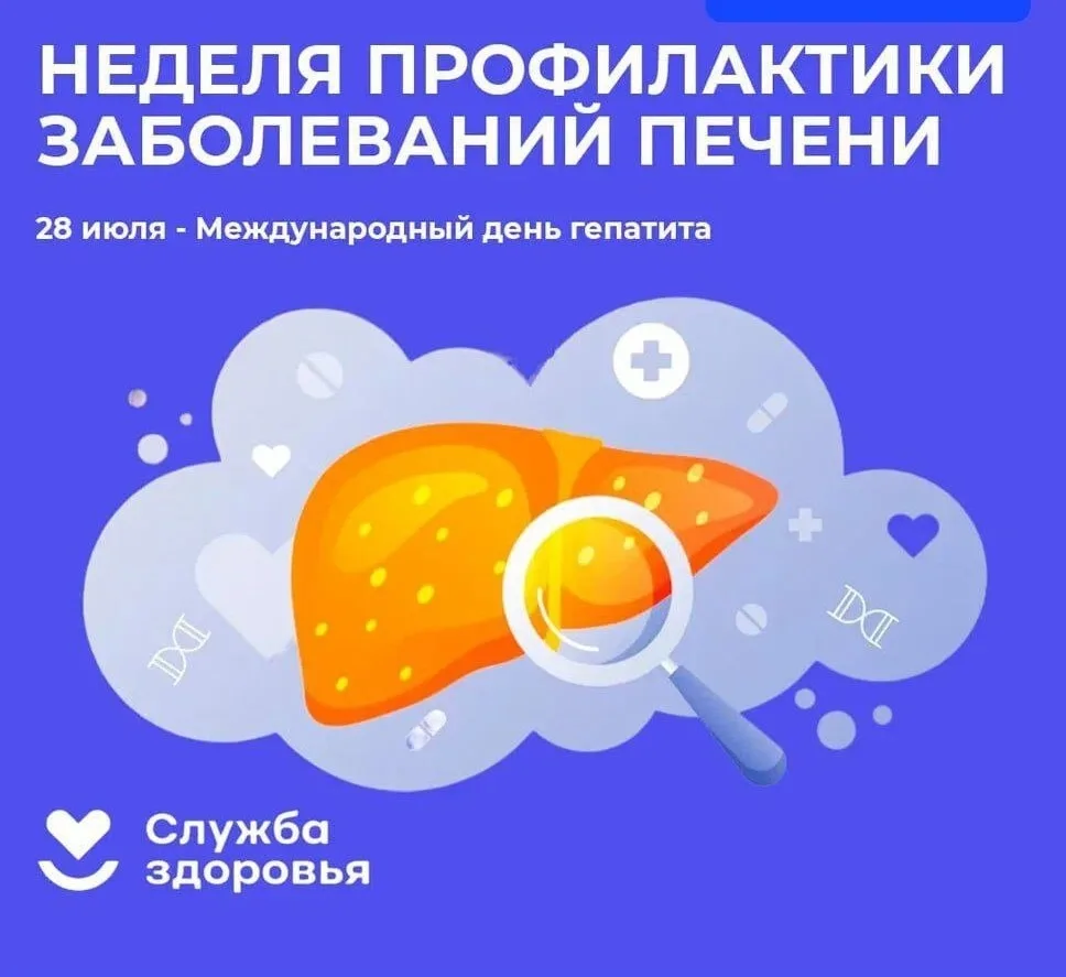 Неделя профилактики заболеваний печени: Забота о главном фильтре организма

📆28 июля – Международны