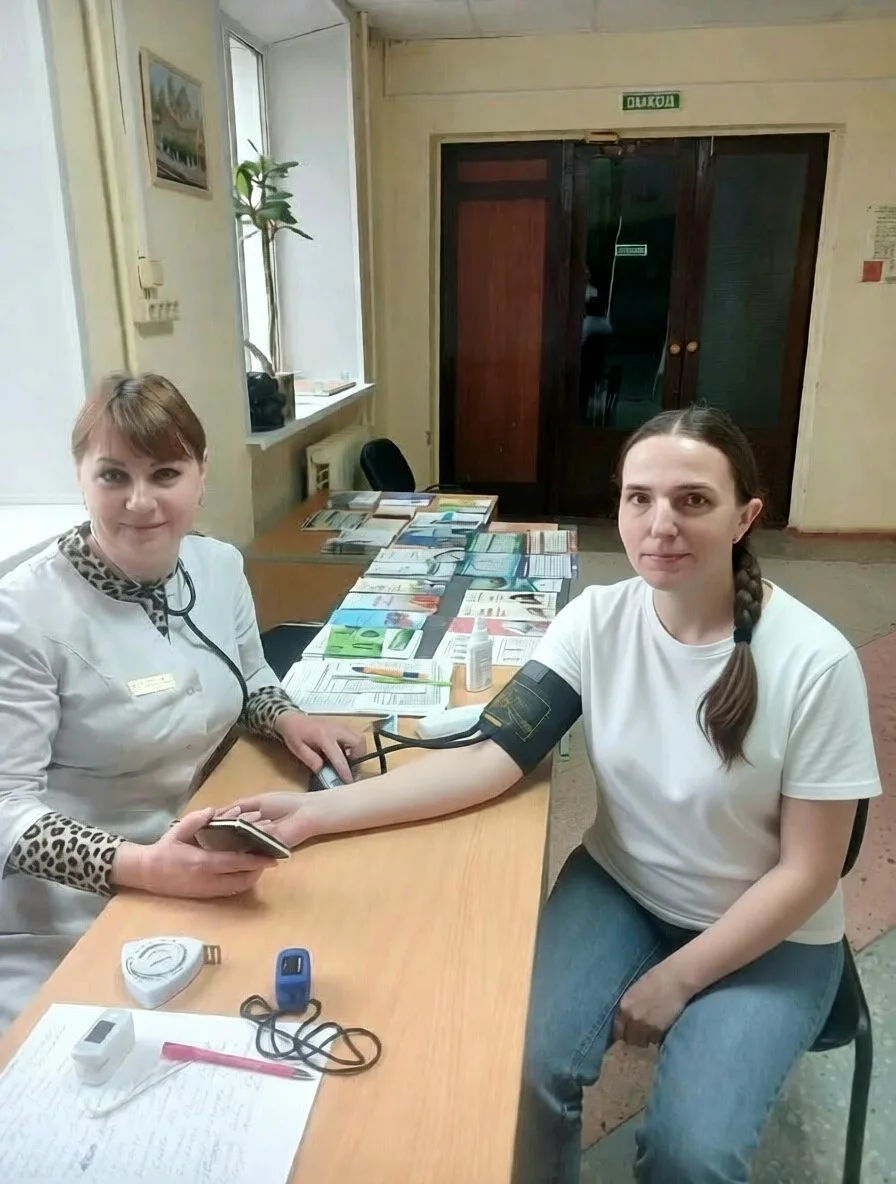 💪Сегодня, в честь Всемирного дня здоровья, сотрудники кабинета профилактики Оричевской...