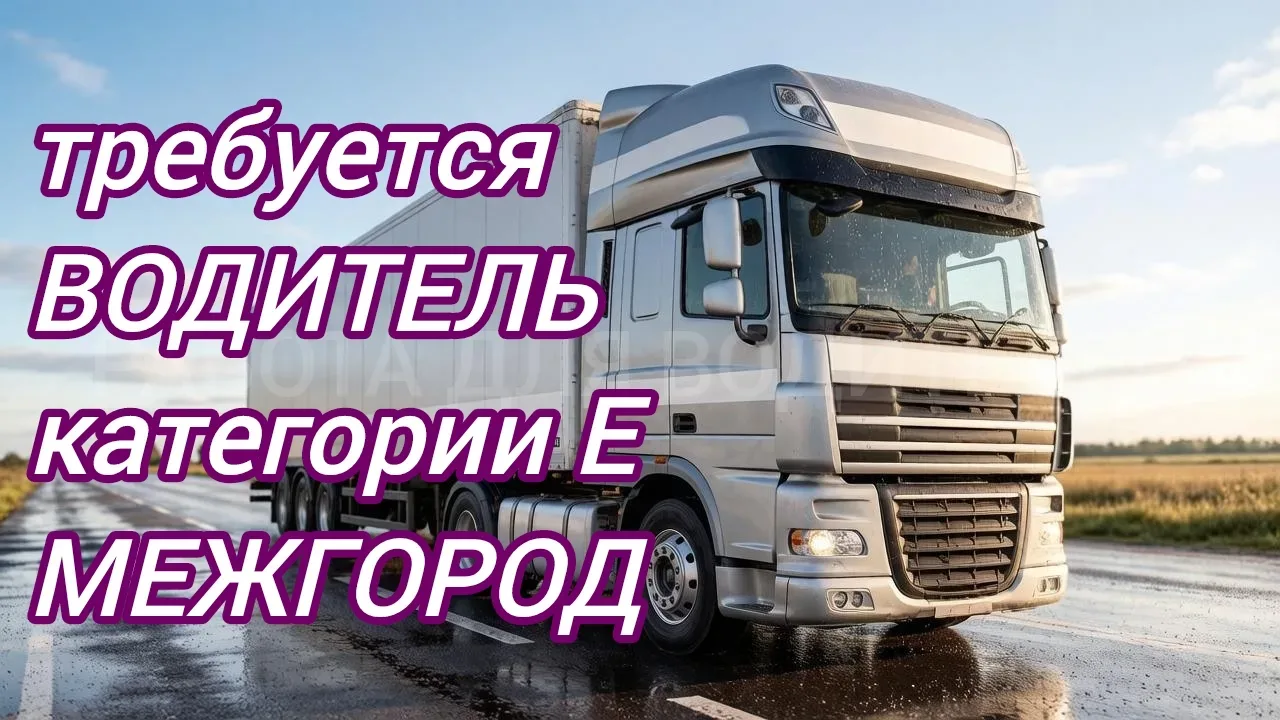 Вакансия
✅ Водители категории Е на Межгород (рефы, шторы)
Московская область, Рузский район

👉 Зарп