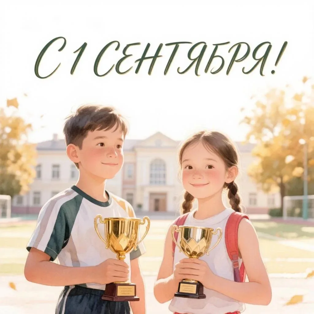 С Днем знаний, чемпионы!