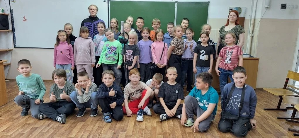 Сегодня прошёл мастер-класс по дубляжу и озвучке. Возможно, перед вами будущие ведущие ...