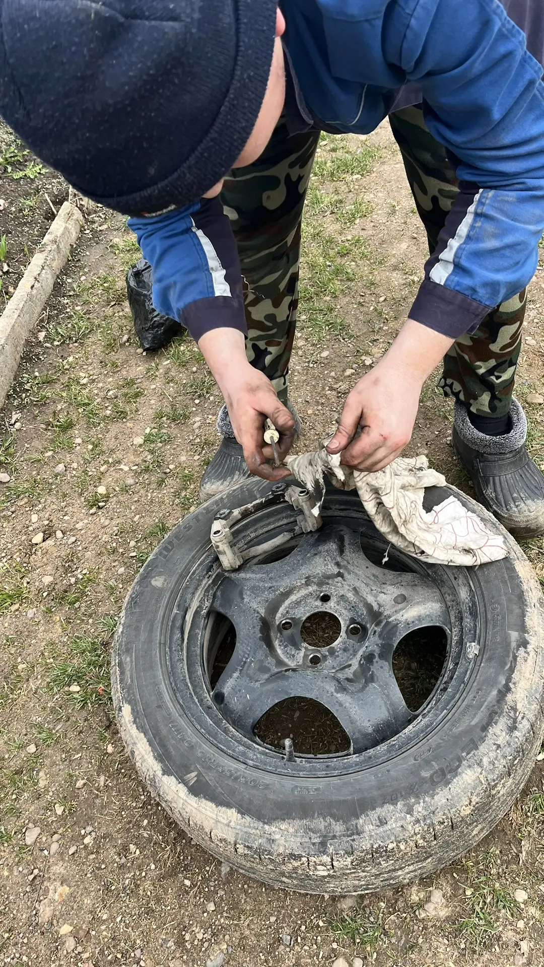 «Мои выходные: немного грязи, много инструментов и огромное удовлетворение от работы! �...