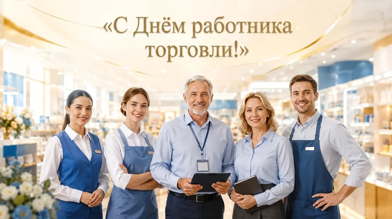 🛍 🏪 Каждый год в последнюю субботу июля в России отмечается День работника торговли.