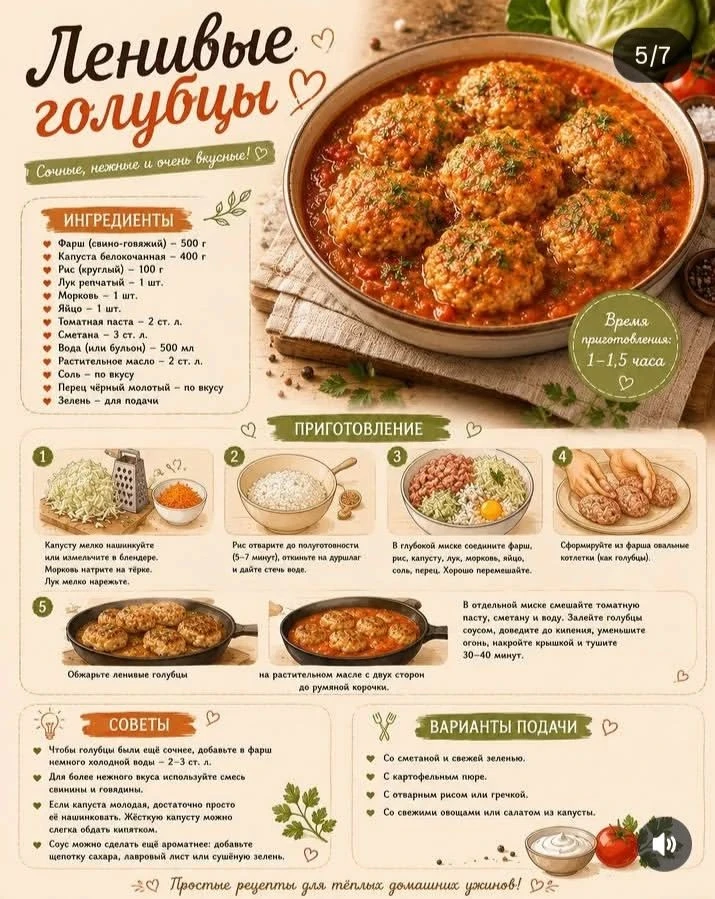 Вкусные голубцы) оставляйте комментарии 👍