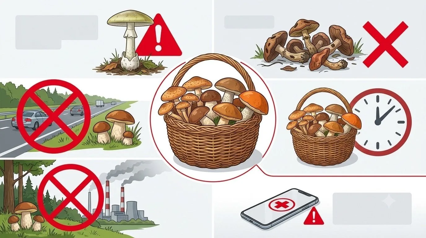 🍄 Тулякам рассказали, какими грибами можно отравиться