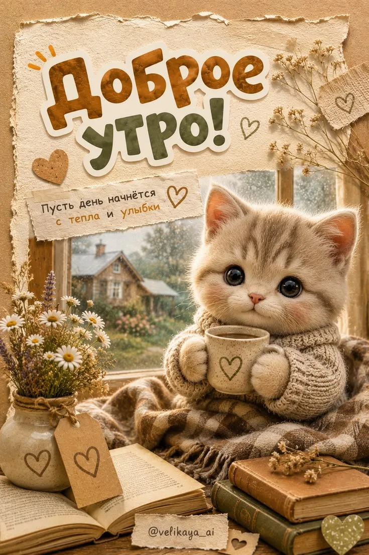 Подпишись 👇
Твои открытки • Открытки • Доброе утро • С днём рождения • Спокойной ночи