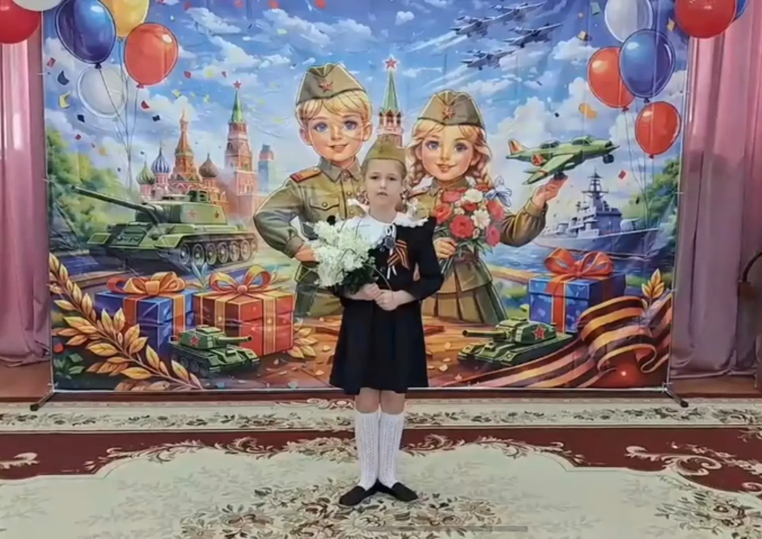 🌟 Наши звёздочки: Ксения Нирода — призёр конкурса «Мозаика детства»!✨️