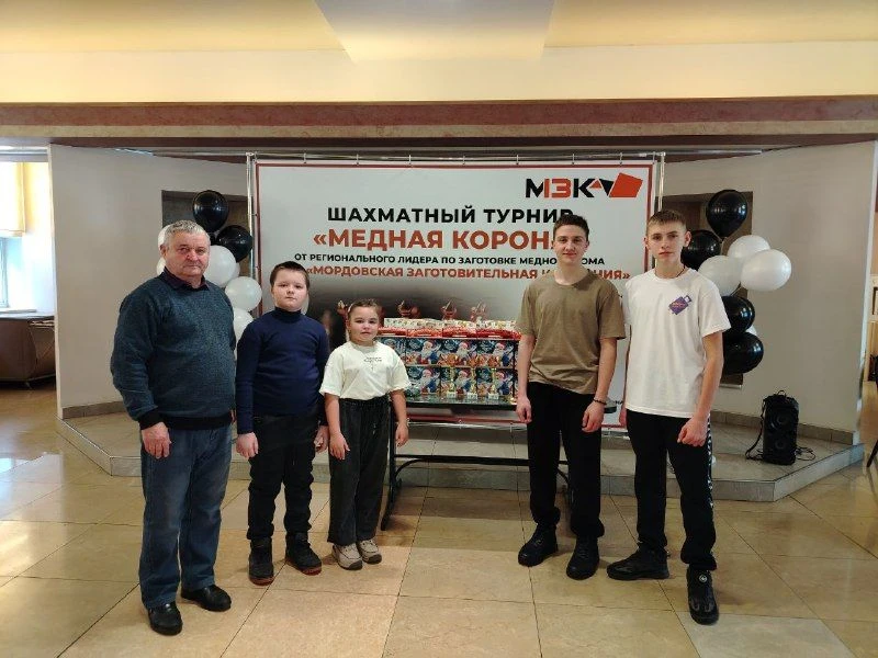 ♟ С целью развития в малых городах и районах Республики Мордовия шахматных клубов и секций, возрожде