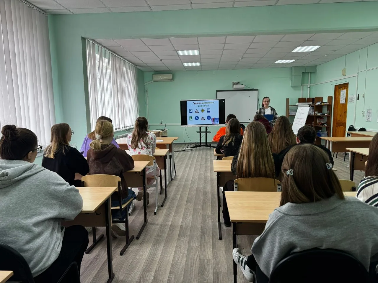🚦 Профилактическое мероприятие по правилам дорожного движения в нашем колледже