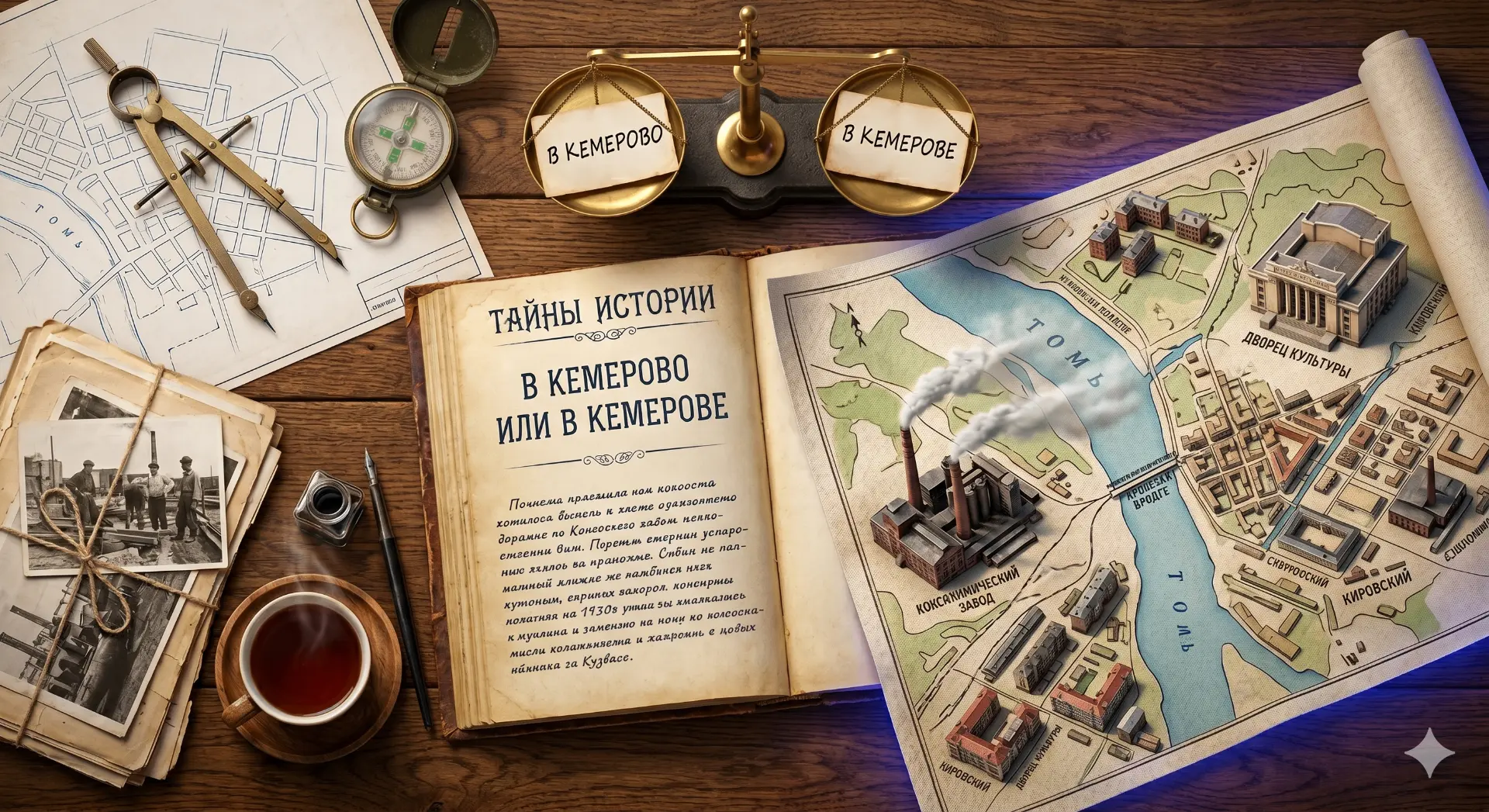 🌇«В КЕМЕРОВО» ИЛИ «В КЕМЕРОВЕ»? ФАКТ ИЗ 1928 ГОДА, КОТОРЫЙ ОБЪЯСНЯЕТ ВЕЧНЫЙ СПОР