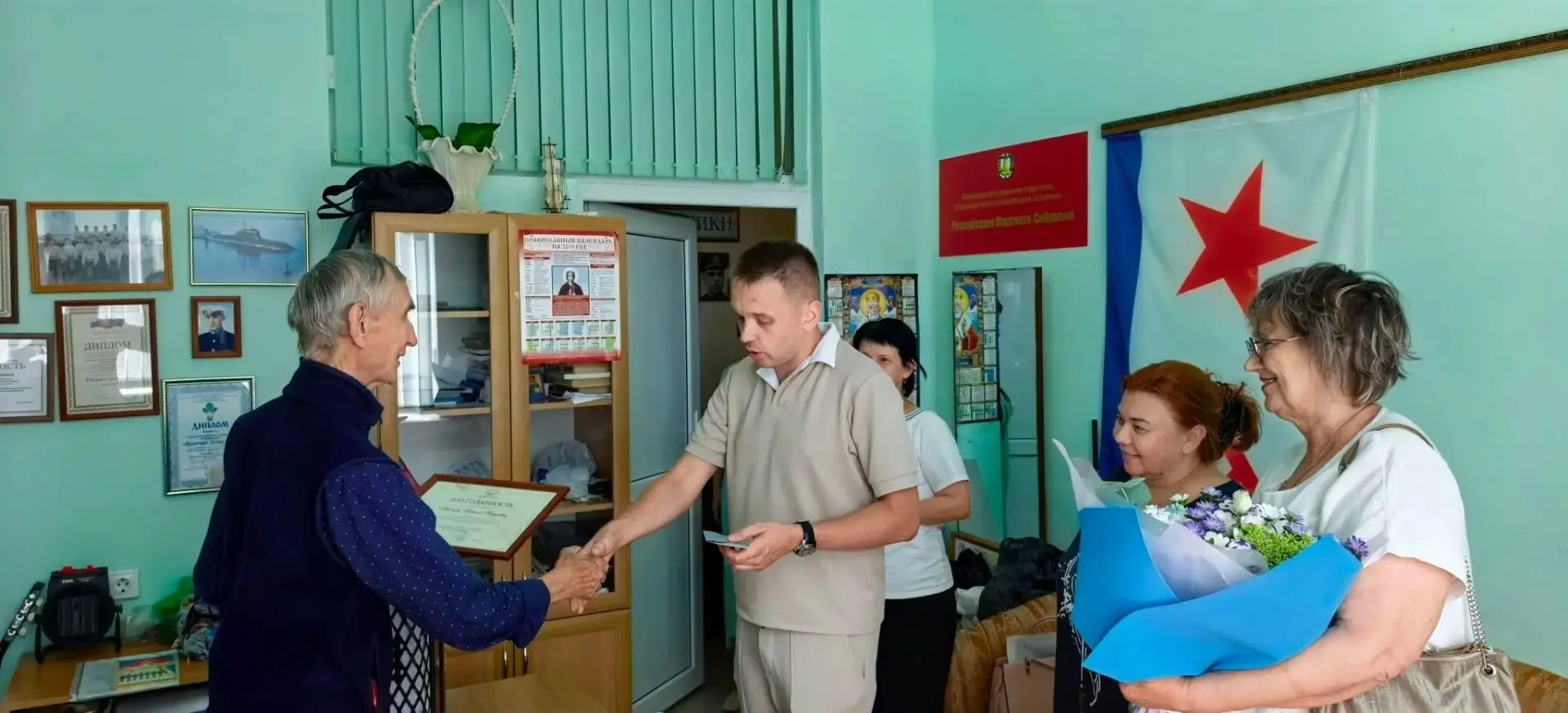 Сегодня свой юбилей отметил ветеран отрасли "Культура", руководитель детского Уманского...