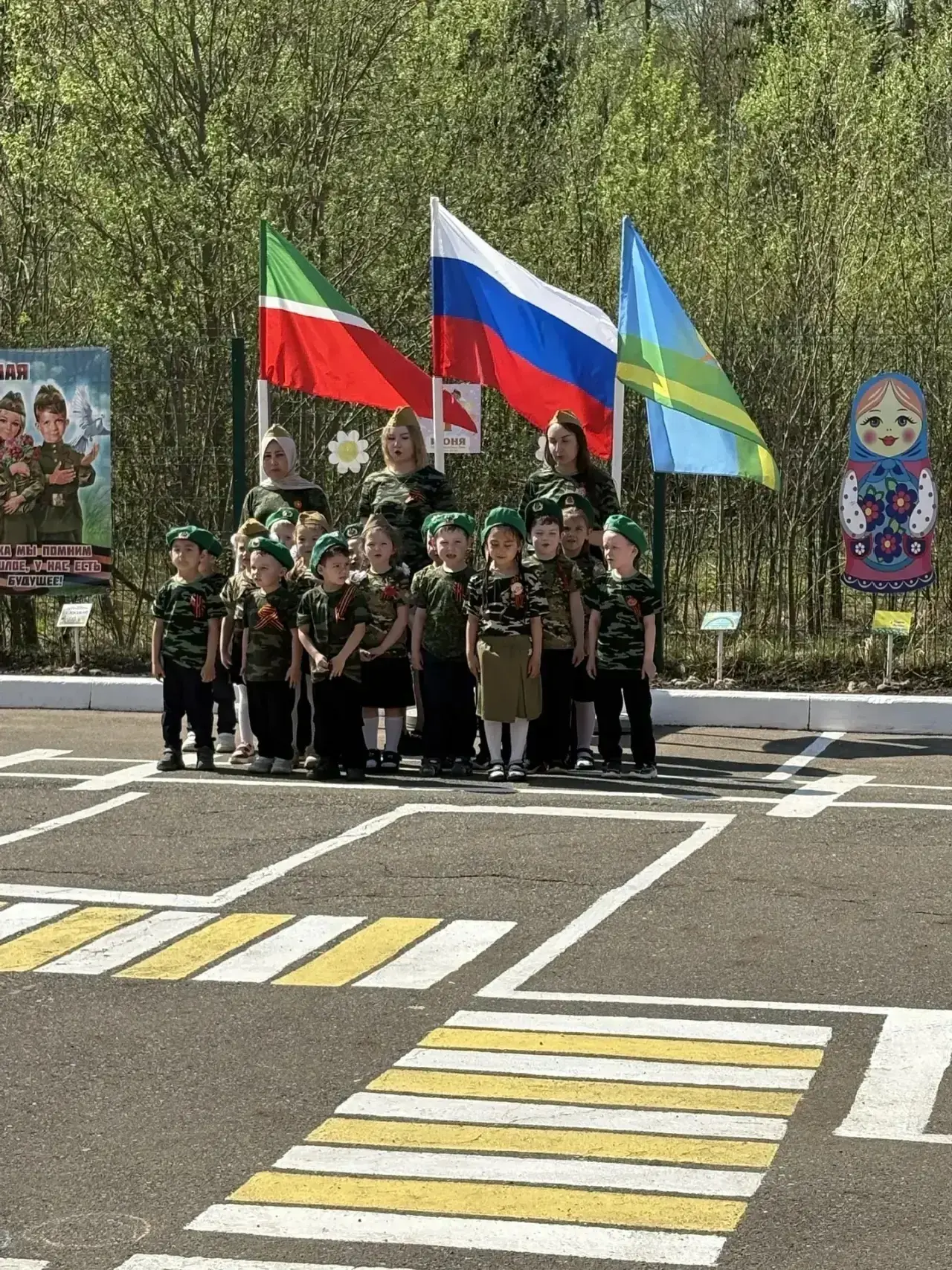 Парад Победы в нашем детском саду!