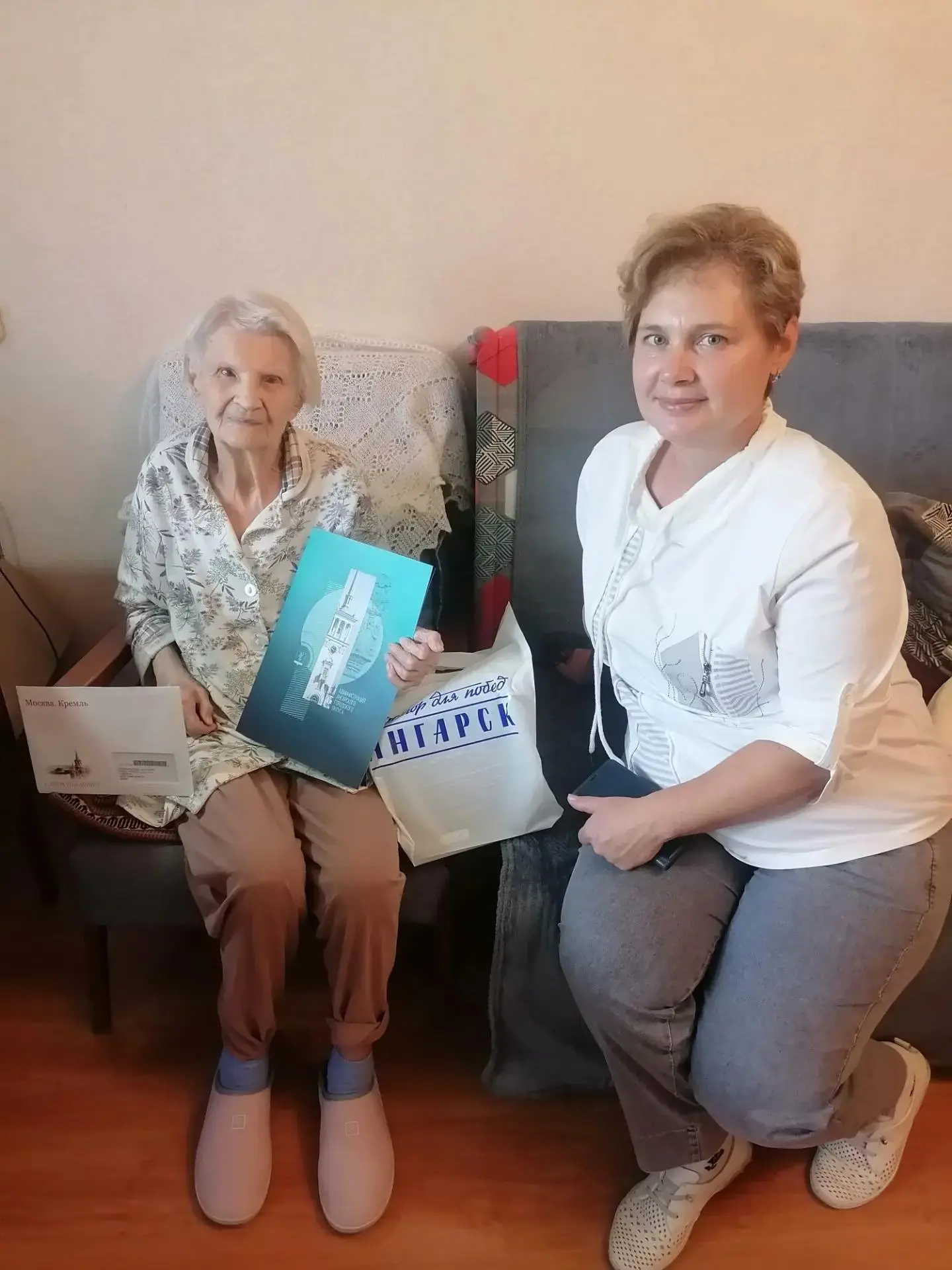 Жительница Ангарска Надежда Николаевна Кулева отметила 98-летие