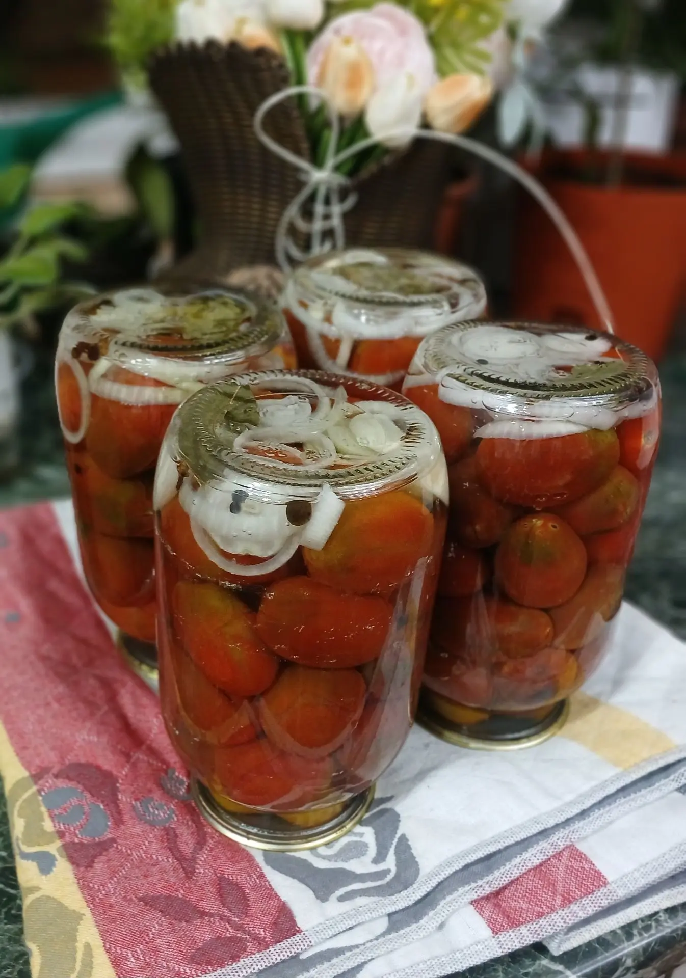 Луковые помидорки! 😜