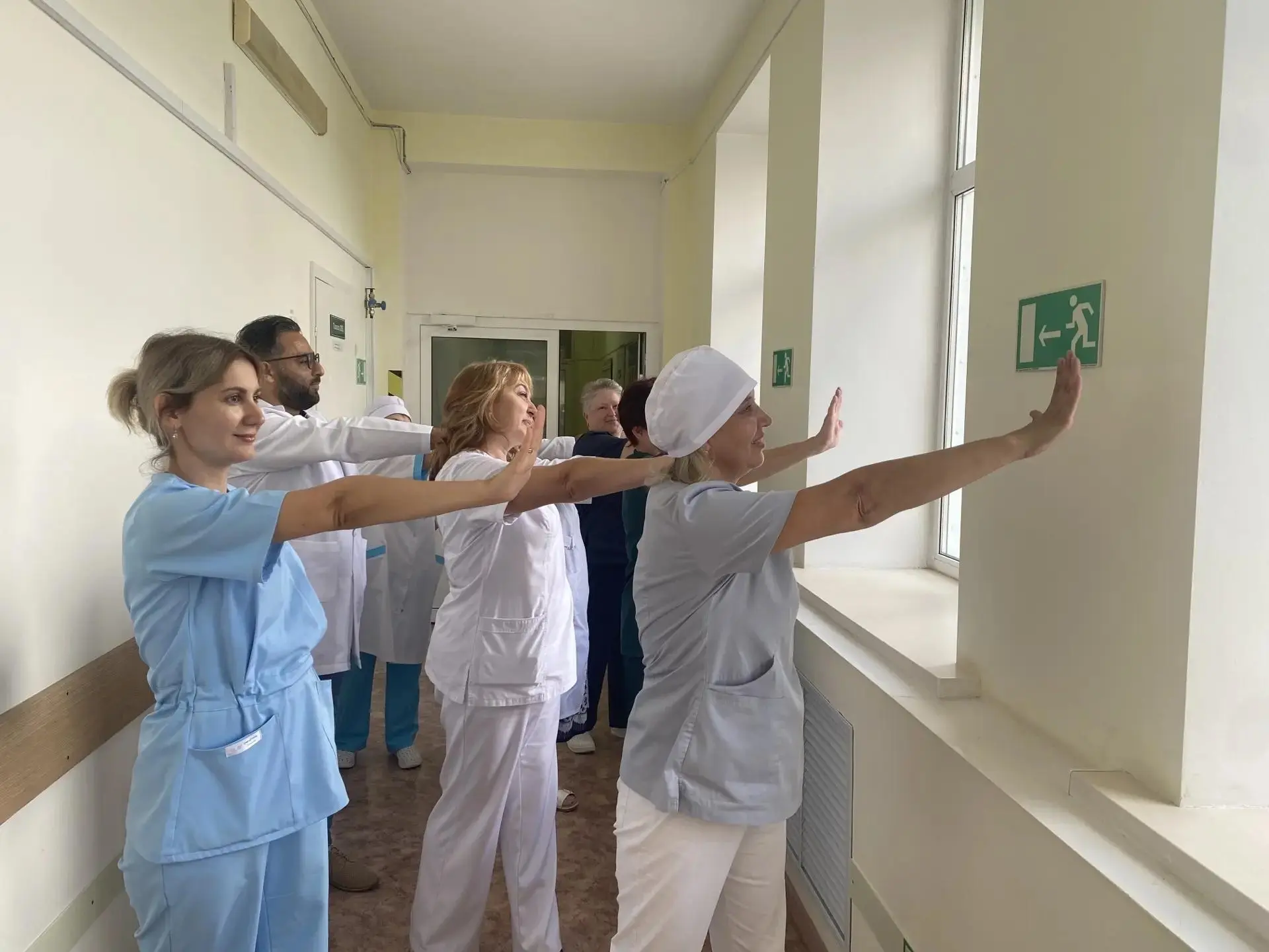 ‼Заряжаемся вместе! Как утро в КВД Городской больницы №1 начинается с бодрости

🏥В ритме рабочих бу