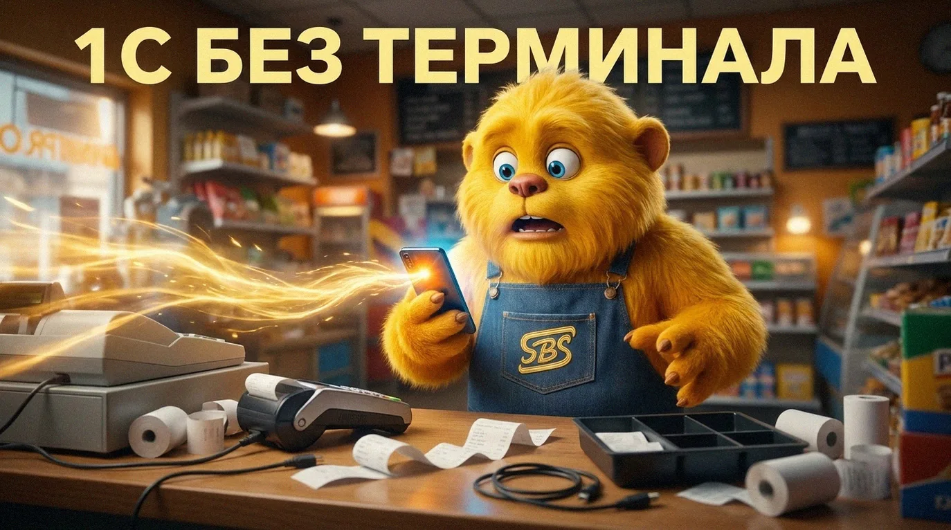 📌 Забудьте про терминалы: оплаты в 1С теперь по QR и за пару секунд