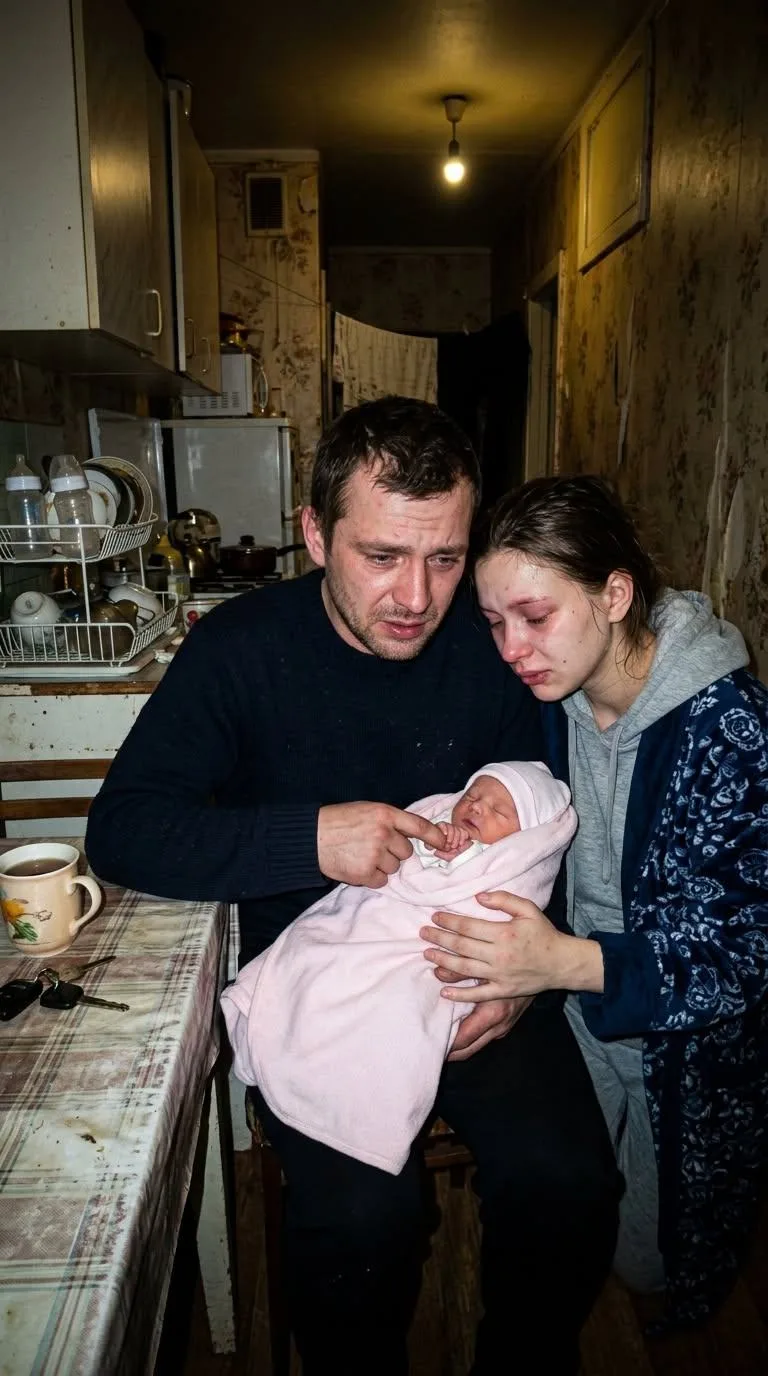 Сначала она думала, что муж просто устал после родов.