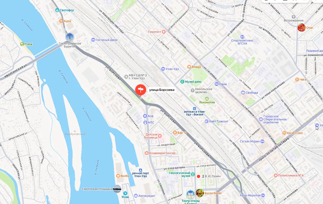 🚧 В связи с проведением работ ограничено движение на ул. Борсоева, занята крайняя лева...