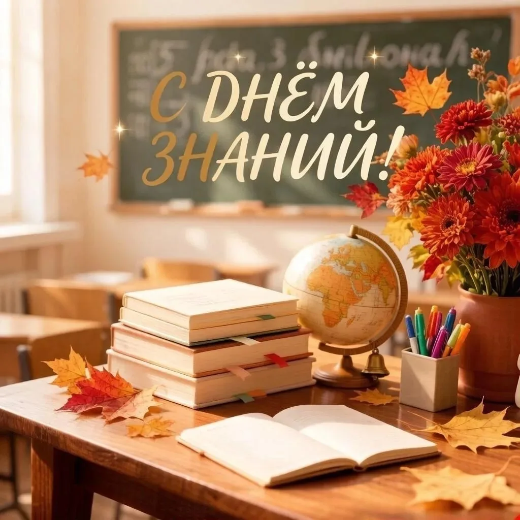 🍁 **С Днём знаний! С 1 сентября!**