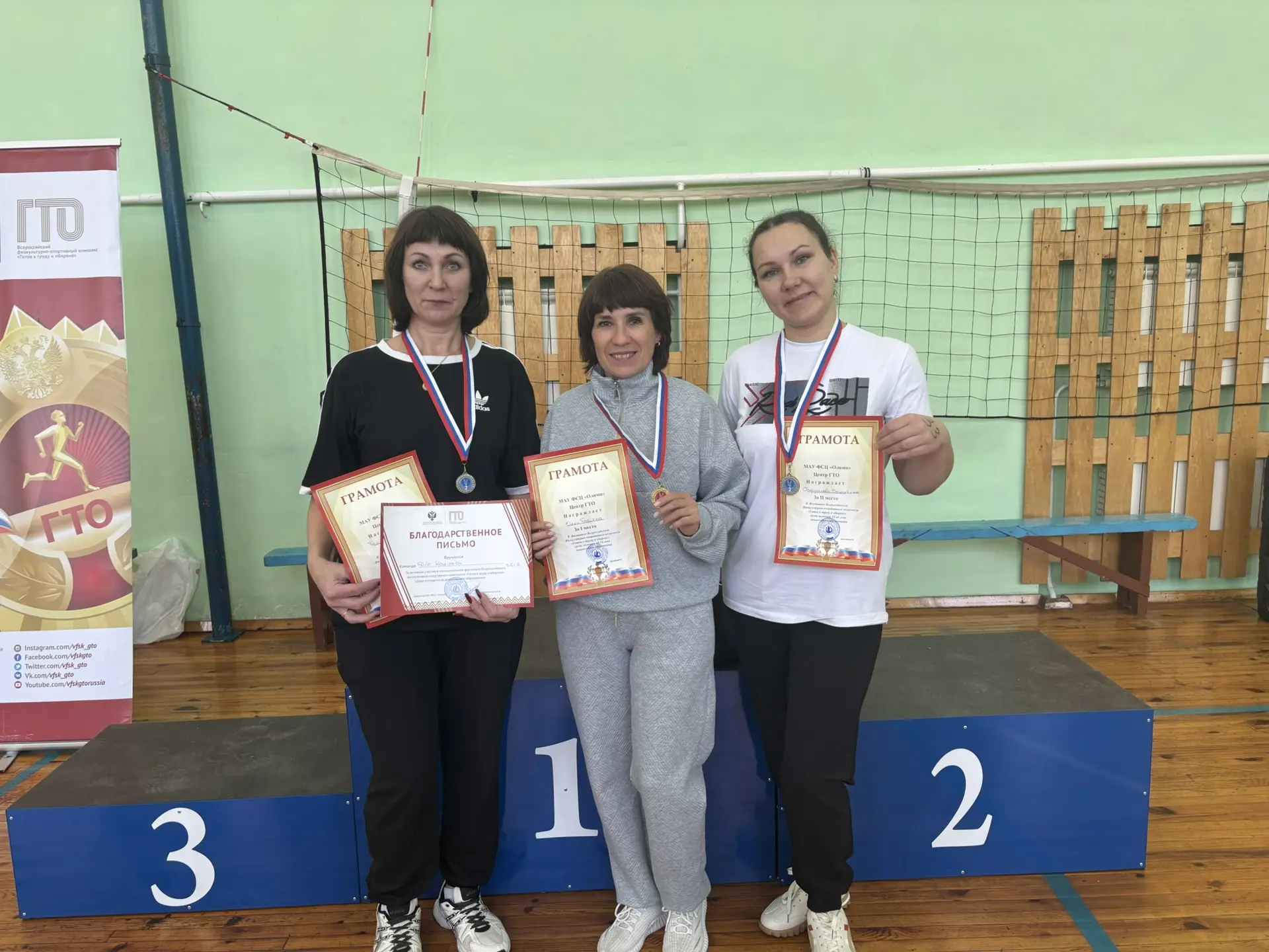🏆 Наши педагоги — призёры муниципального фестиваля ГТО 🏆