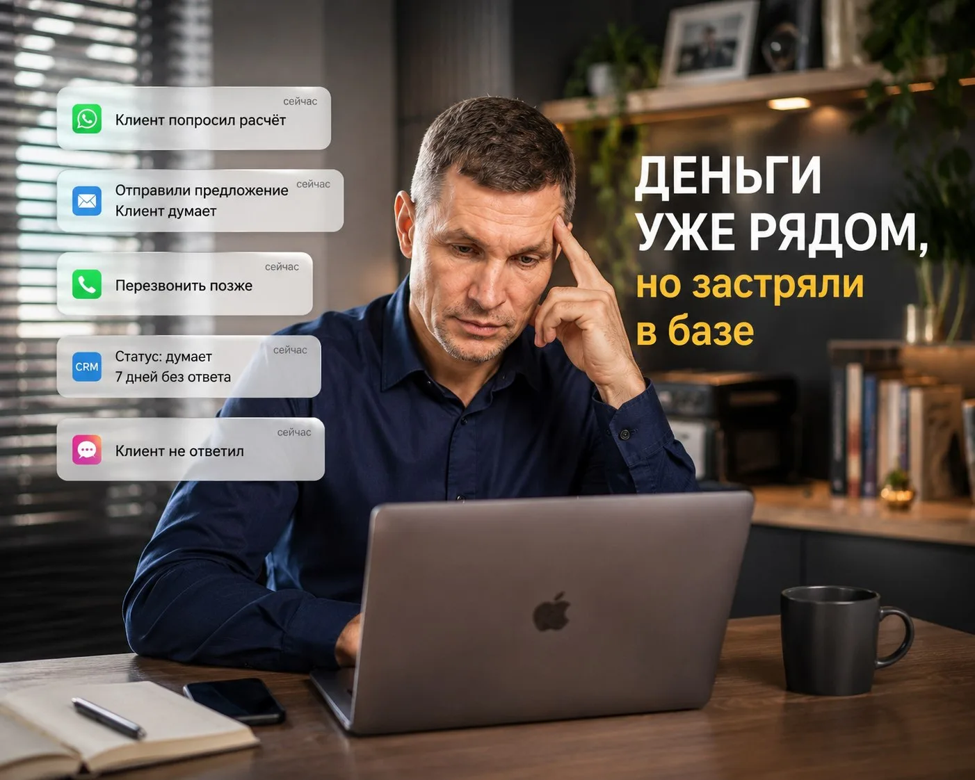 Недавно обсуждали с предпринимателем заявки.