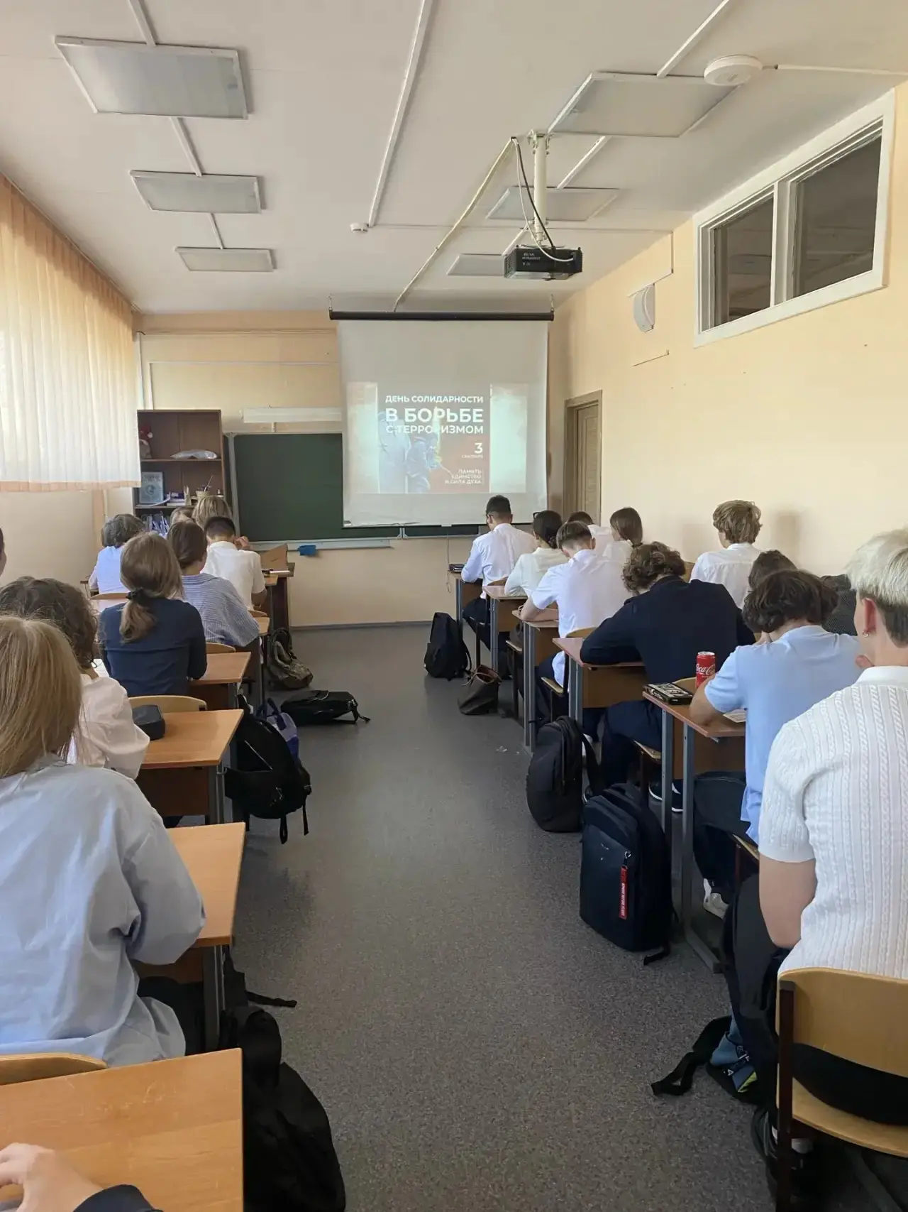 ❗️ В рамках месячника безопасности в нашей гимназии прошли беседы, посвященные Дню соли...