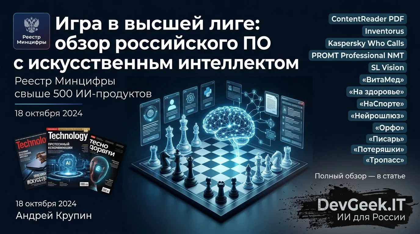 **ИИ по-русски: что реально есть в реестре Минцифры**