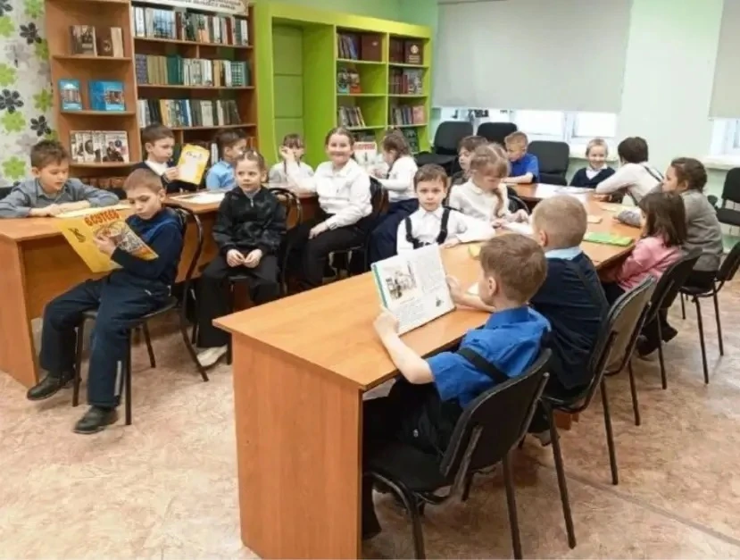 Книжная страна приключений🌟  ✨18 марта в отделе библиотечного обслуживания №1 для 1 "А" класса  была