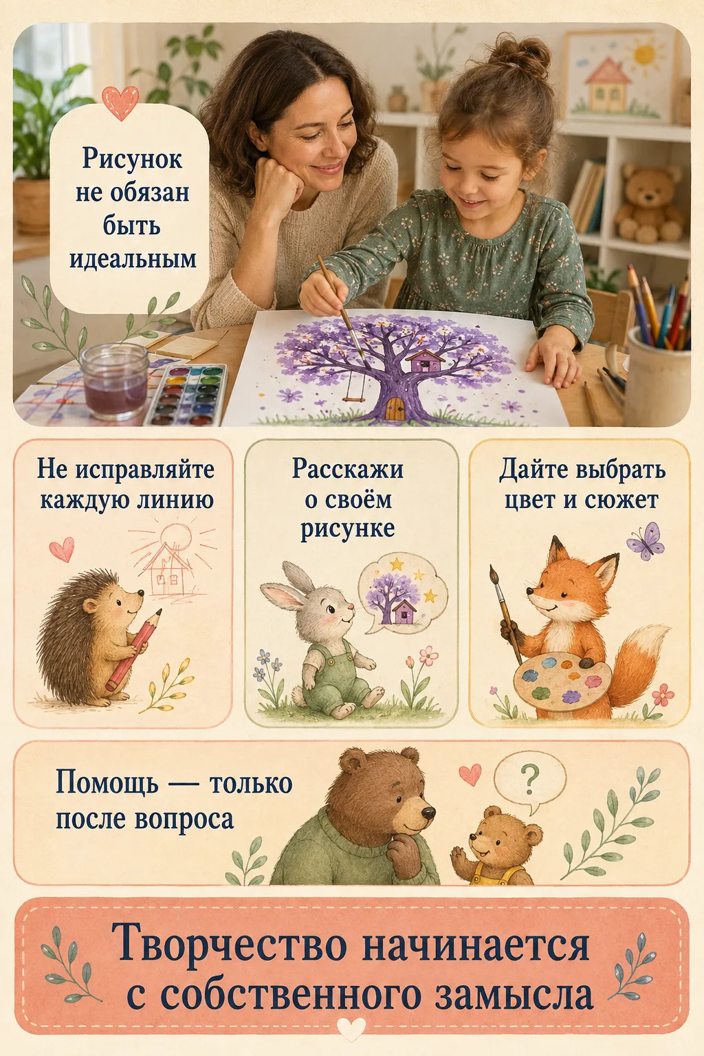 🎨 Рисунок не обязан быть идеальным
