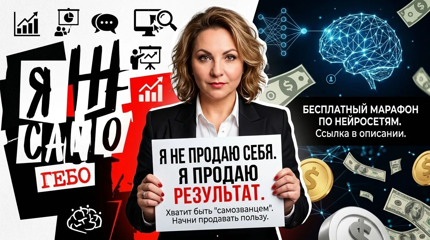 🔥 Себя продают бл*ди, друзья мои. Все остальные себя не продают. А вы продаёте услугу — и это лучшая