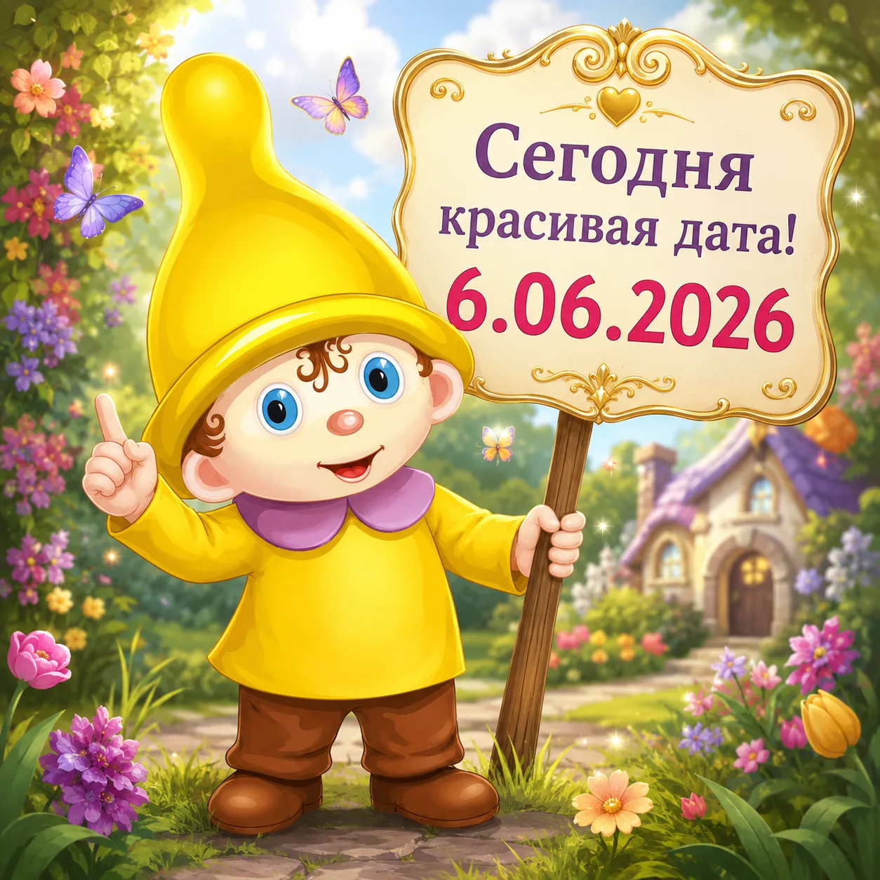💛 06.06.2026 💛

Есть даты, которые просто невозможно не заметить. Сегодня именно такой день.

Наш 