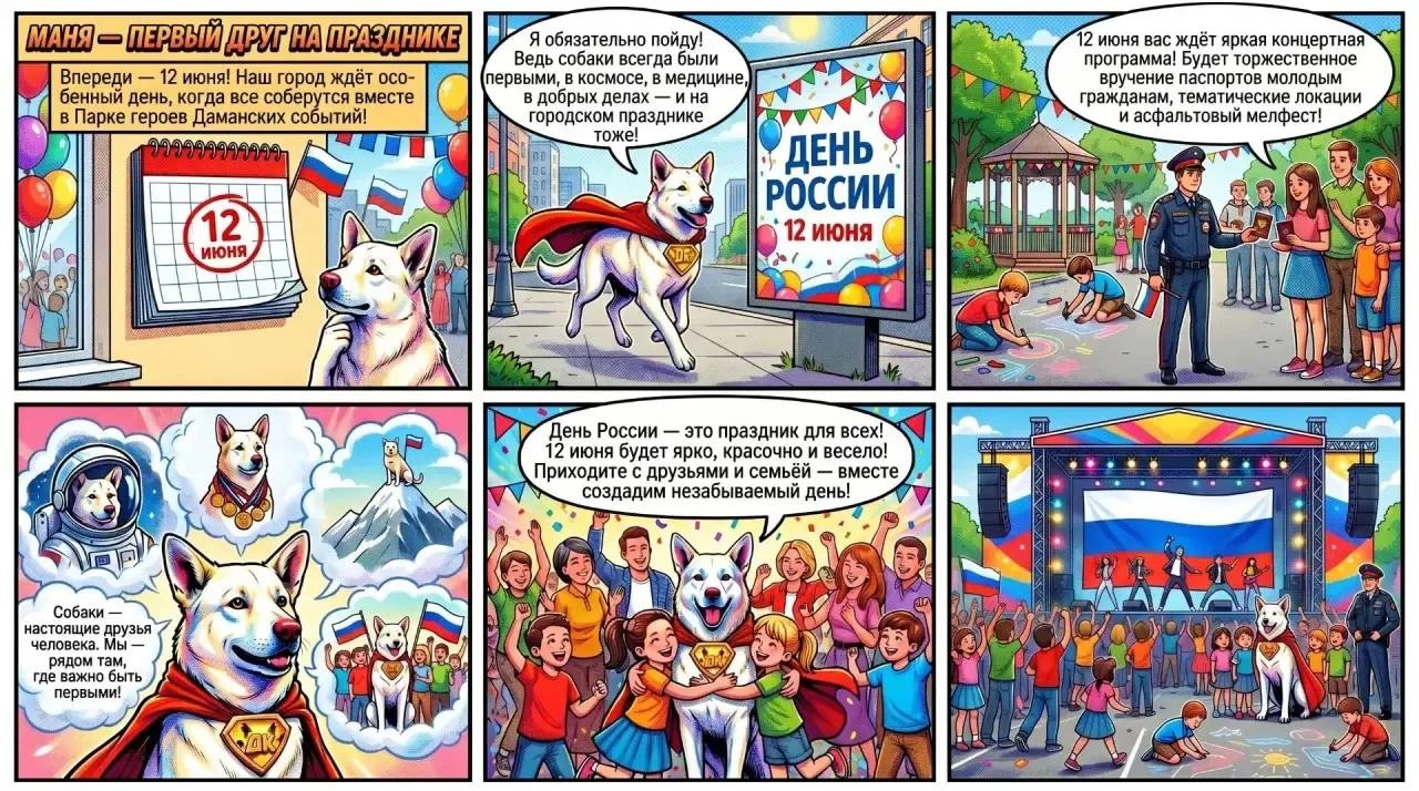 🇷🇺 🐶Встречаем День России вместе!

12 июня нас ждёт особенное, яркое и очень душевное событие. Я 