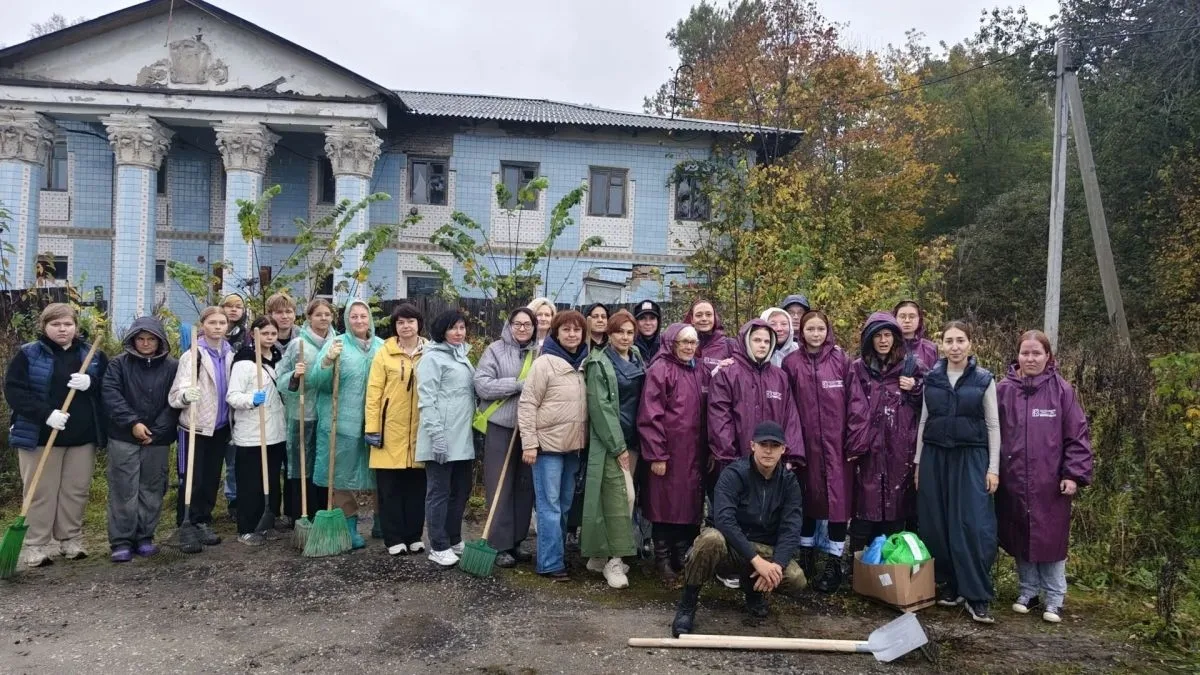 Усадьбу Сабуровых в Петушинском районе привели в порядок.