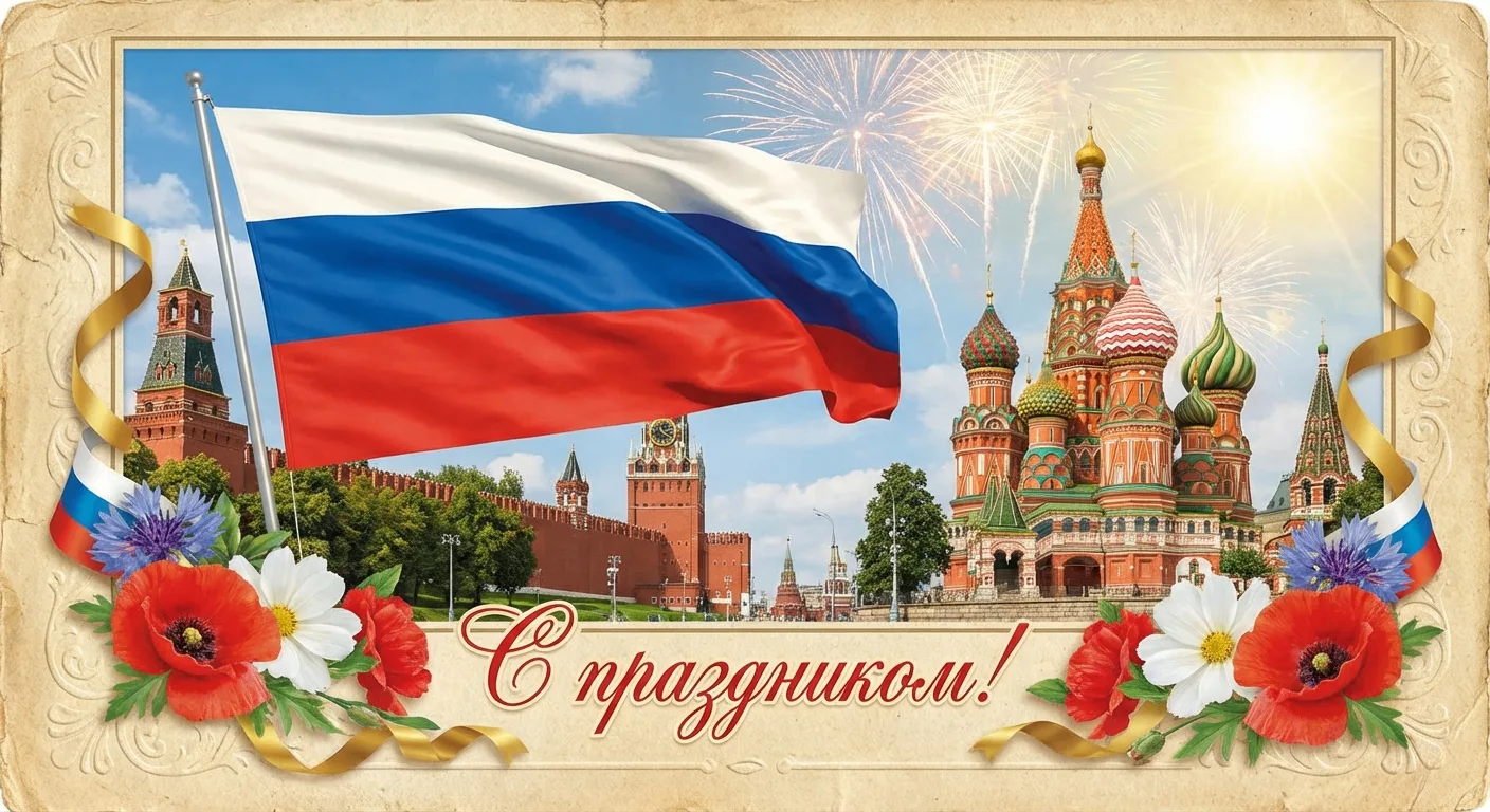 🇷🇺Триколор — это флаг нашего огромного государства, нашей дорогой Родины, любимой Рос...