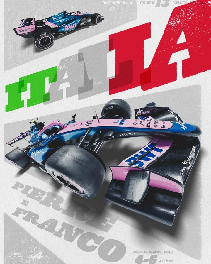 #Alpine #ItalianGP